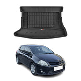 OMAC Premium Bandeja Maletero Alfombrilla para Toyota Auris 2006-2013 Negro TPE